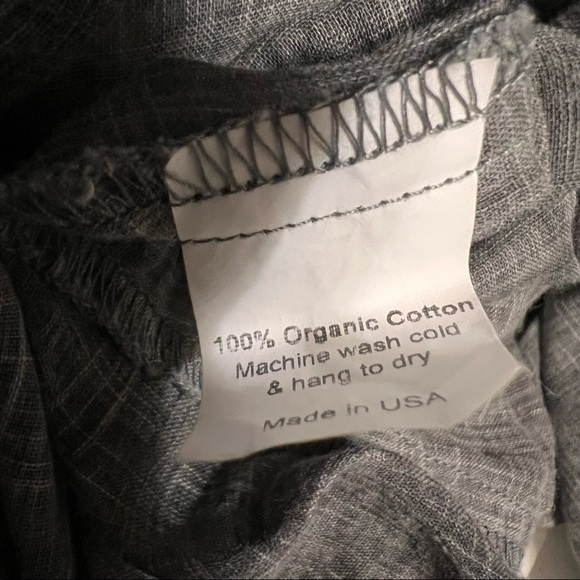 JOSH PODOLL Organic Cotton Ombré Top Blouse Shirt XS - Picture 16 of 16